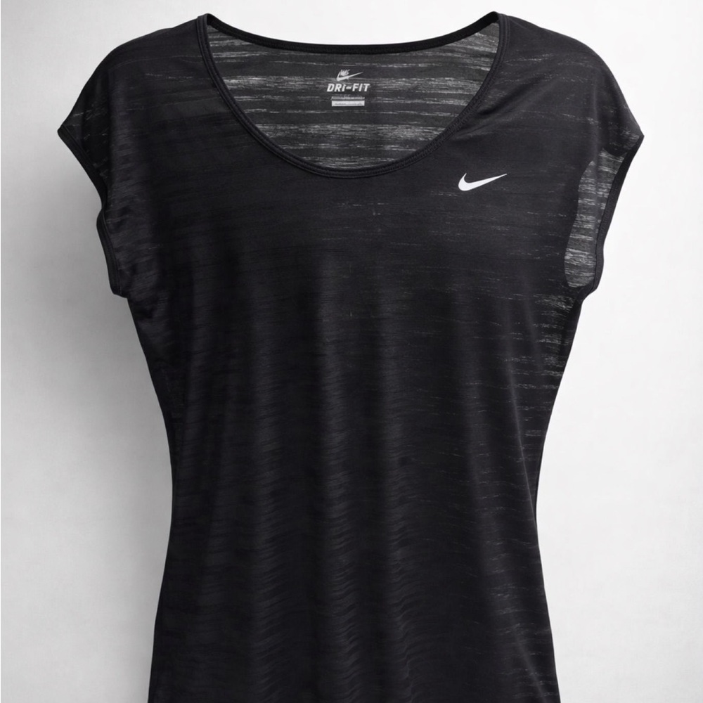 Nike Women's Black Dri-FIT Short Sleeve Tee
